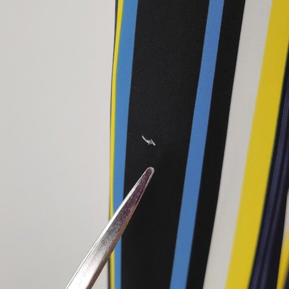 BLOOMINGDALE'S MAREE POUR TOI spring stripe pants Sz 16 NEW - Picture 8 of 8